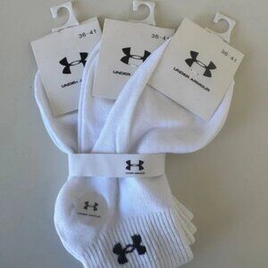3 pairs white ankle socks